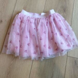 Pink Tulle Skirt with Minnie Mouse